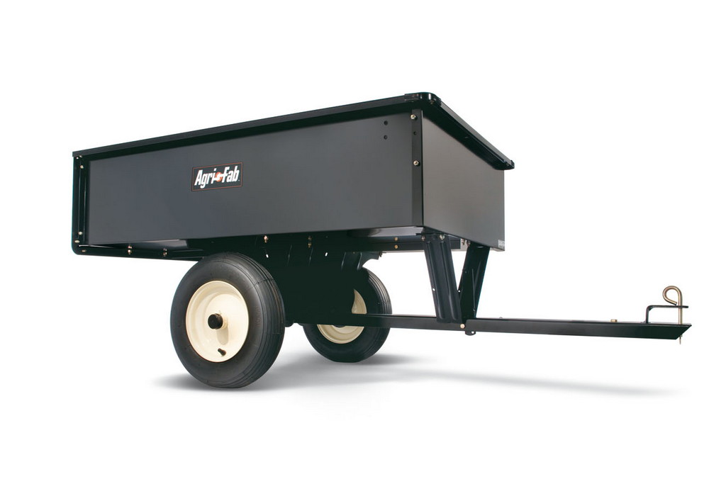 AgriFab AF 653 vontatható pótkocsi, nyitható platóval, 120cm, teherbírás 340kg