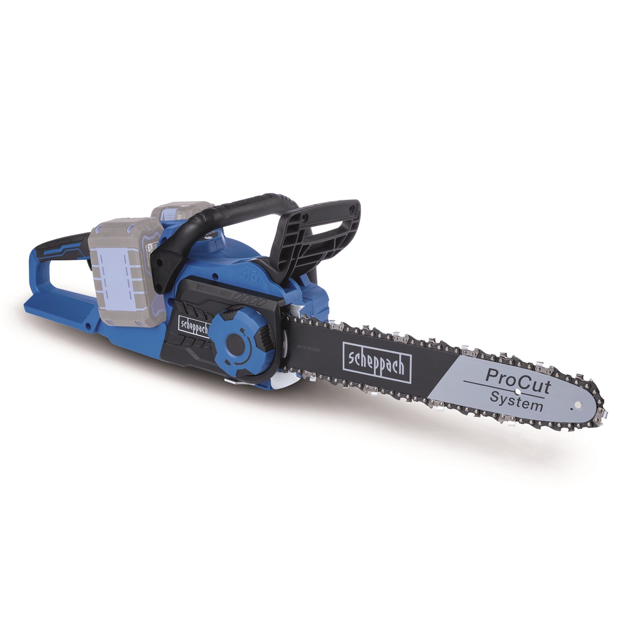 Scheppach BC-CS355DUO-X aku 20 V IXES řetězová pila (bez baterie a nabíječky)