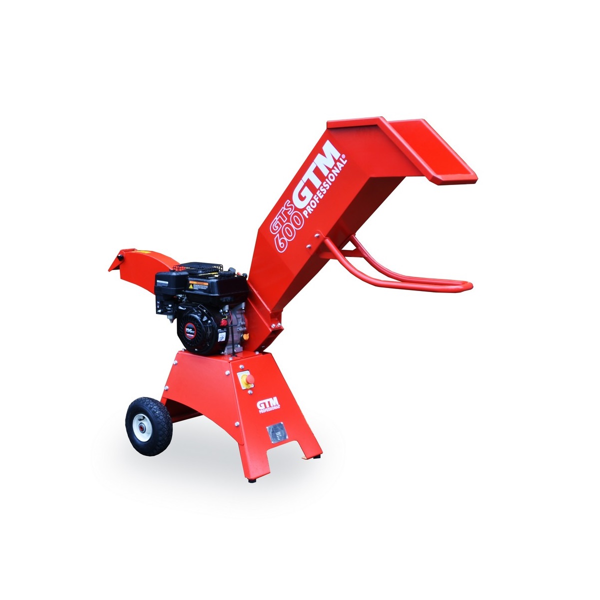 GTM GTS 600 benzinmotoros ágapritó Loncin motor 200ccm 6Le, 5 cm ág átmérőis