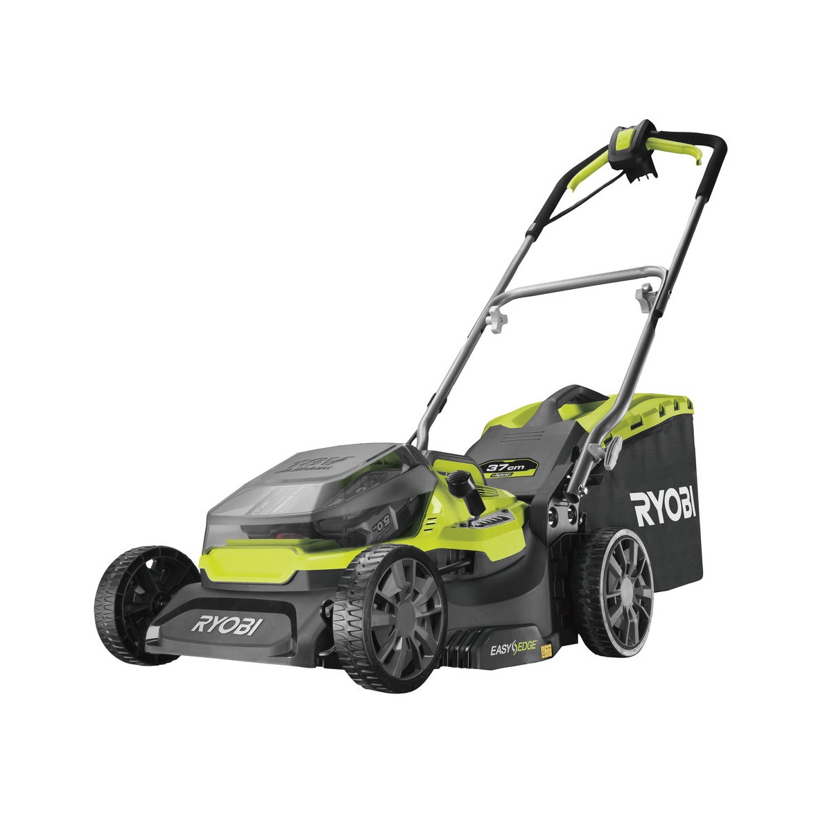 Ryobi RY18LMH37A-250 aku 18 V hybridní sekačka 37 cm + 2x 5Ah baterie + nabíječka ONE+