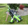 Praktický test aku plotostřihu Greenworks 40 V