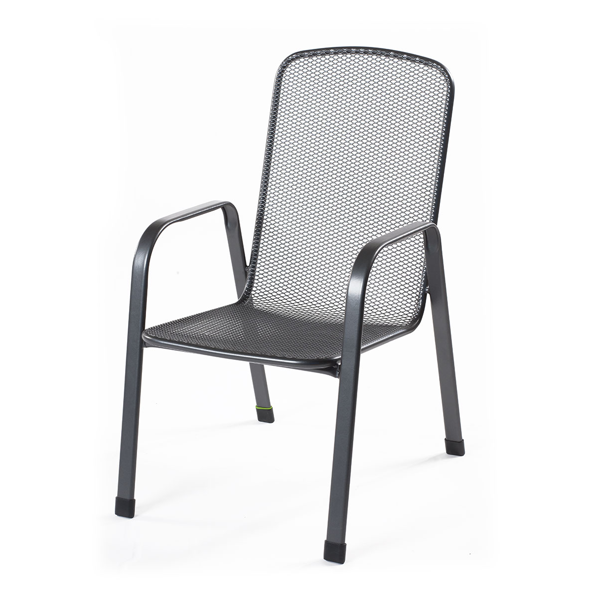 MWH Savoy Basic stohovatelná židle z tahokovu, tmavě šedá, 75 x 57 x 93 cm