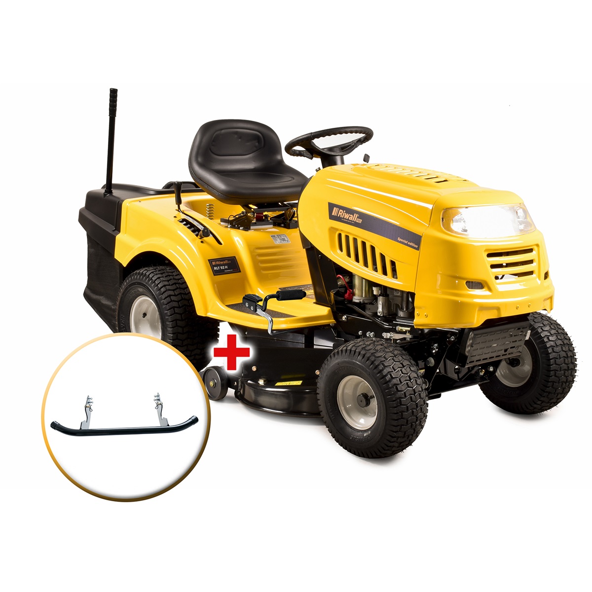 Riwall PRO RLT 92 H zahradní traktor + sestavení + příprava k provozu + servis EXTRA